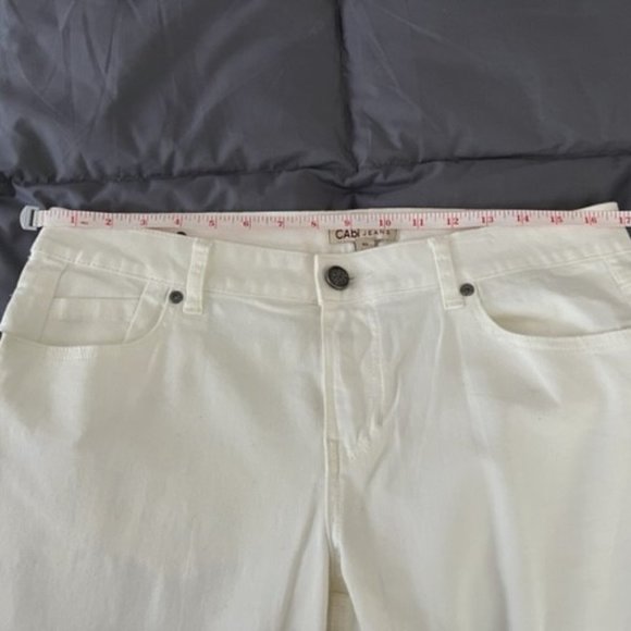 CAbi Off-White Flare & Wide Leg Jeans - Picture 6 of 7